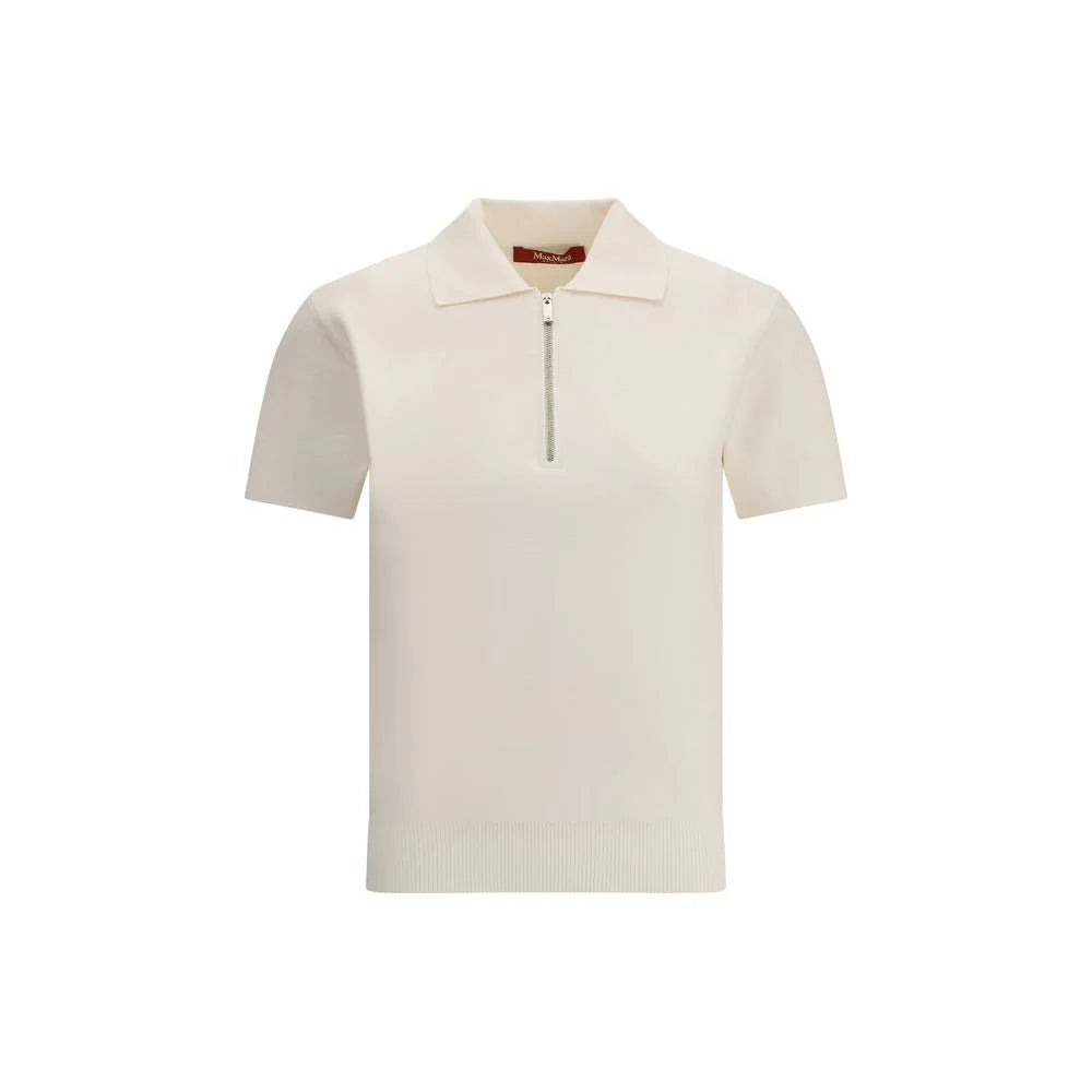 Max Mara Teti Zip Polo Shirt - Polos