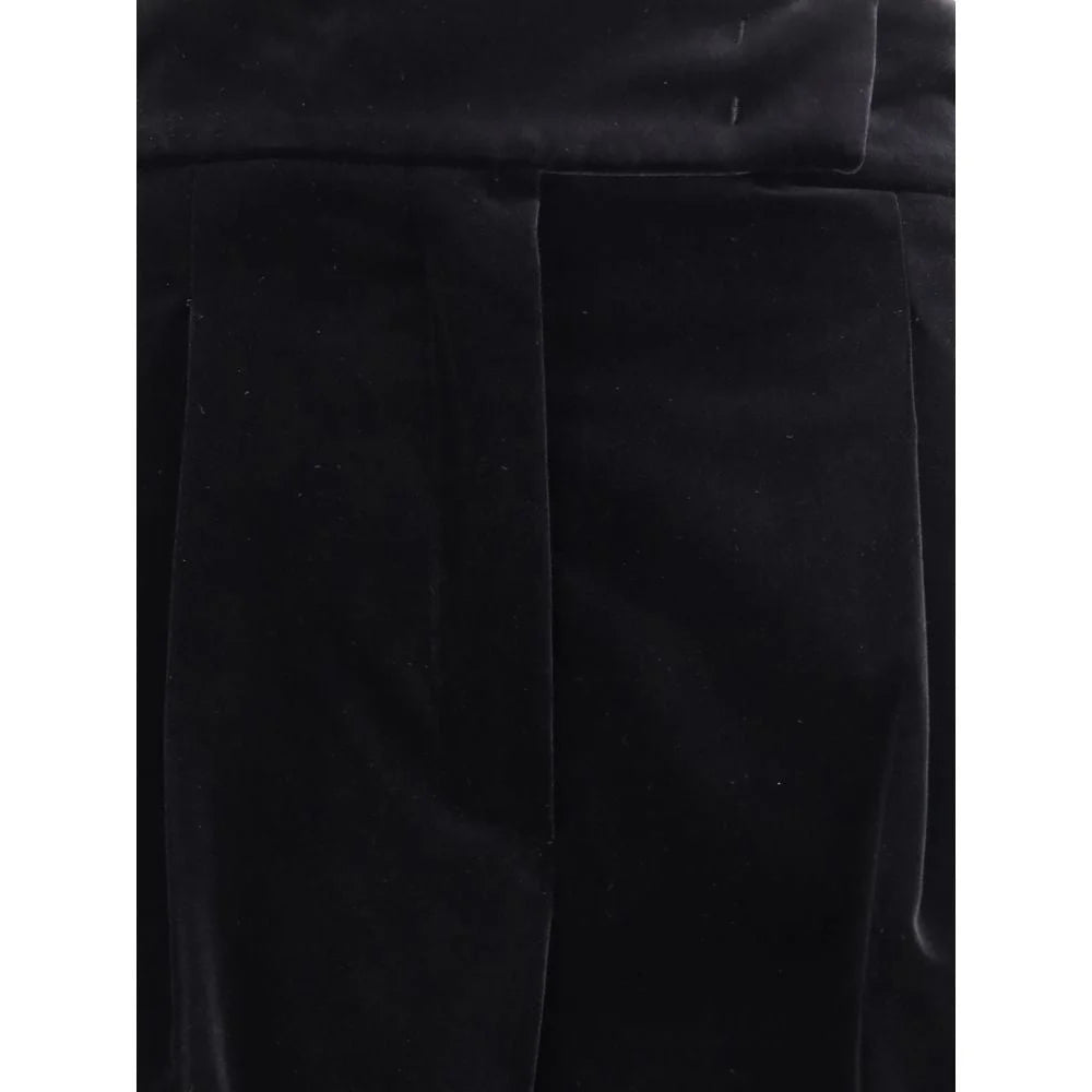 Max Mara Velvet Wide leg Pants - Trousers