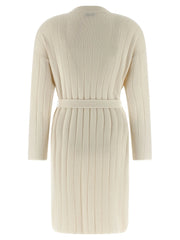 Max Mara White Cashmere Cardigan