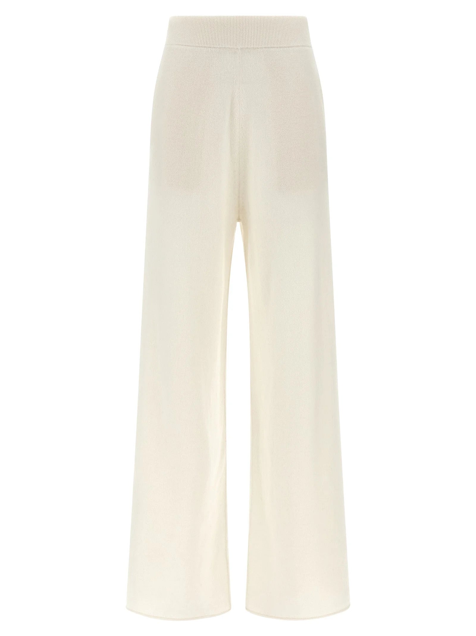 Max Mara White Cashmere Casual Pants