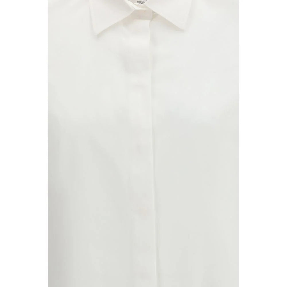 Max Mara White Cotton Shirt - IT40 | M