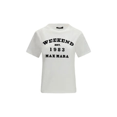 Max Mara White Cotton T-Shirt