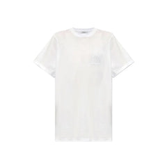 Max Mara White Cotton T-Shirt - L