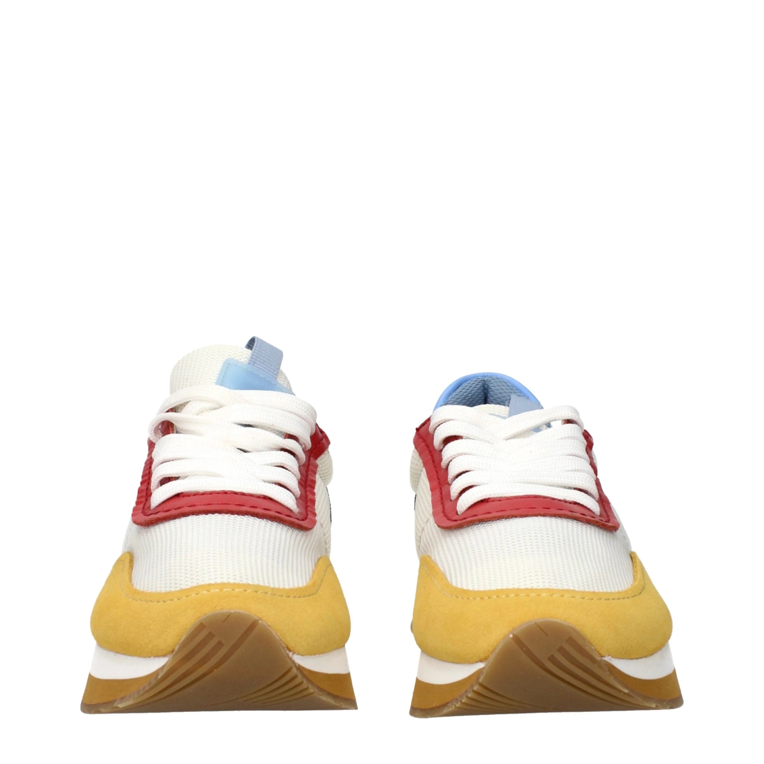 Max Mara White Fabric Low Tops - EU35/US5