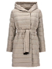 Max Mara White Polyamide Full-Length Jacket - IT40