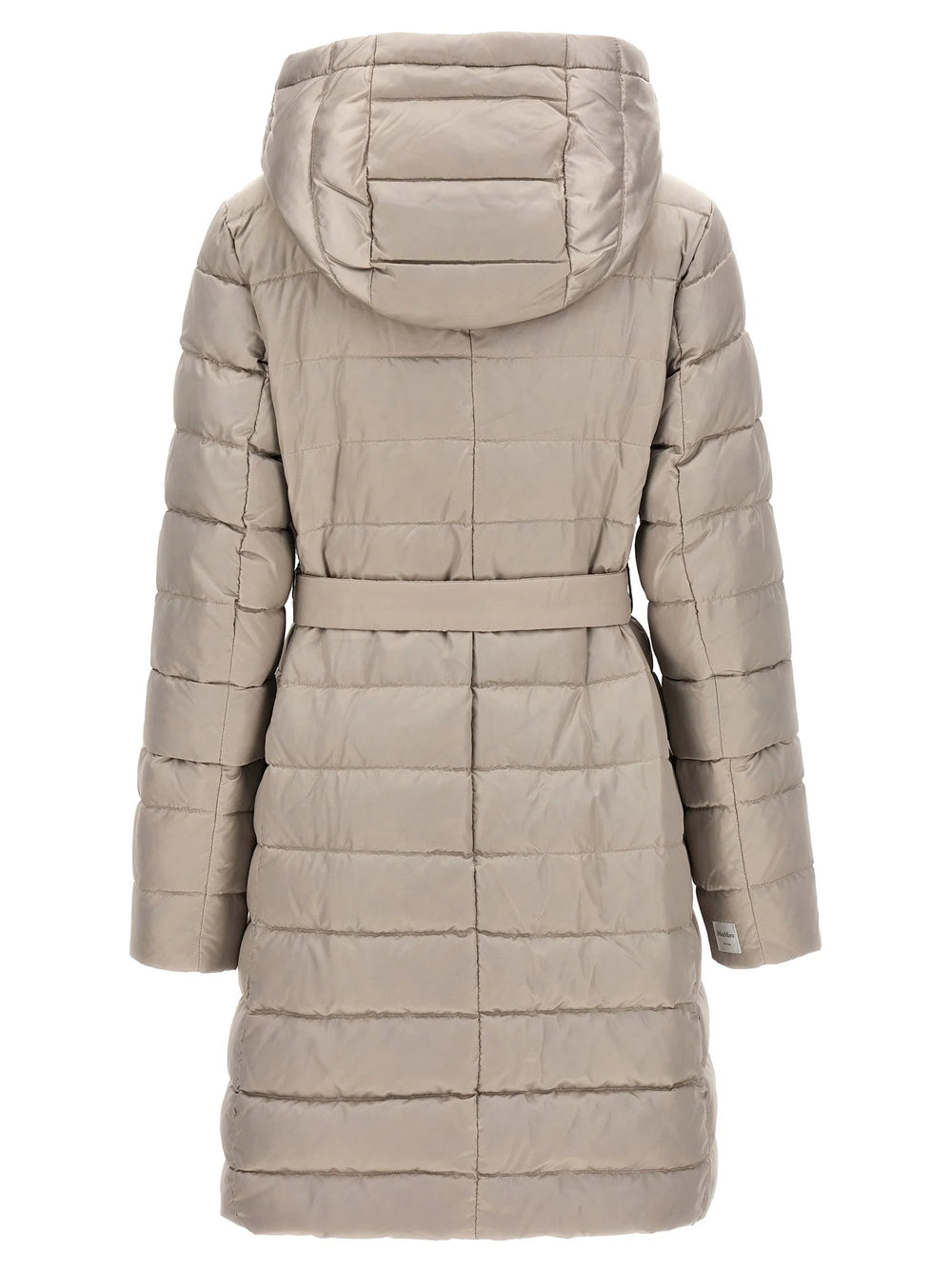 Max Mara White Polyamide Full-Length Jacket - IT40