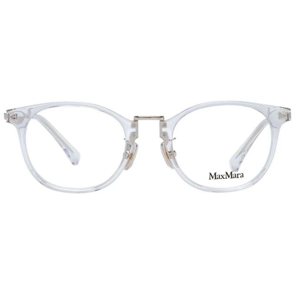 Max Mara White Women Glasses Frame - Eyeglasses