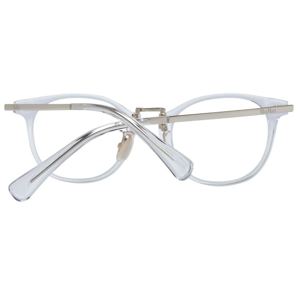 Max Mara White Women Glasses Frame - Eyeglasses