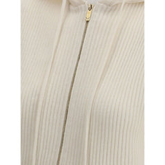 Max Mara White Wool Sweatshirt