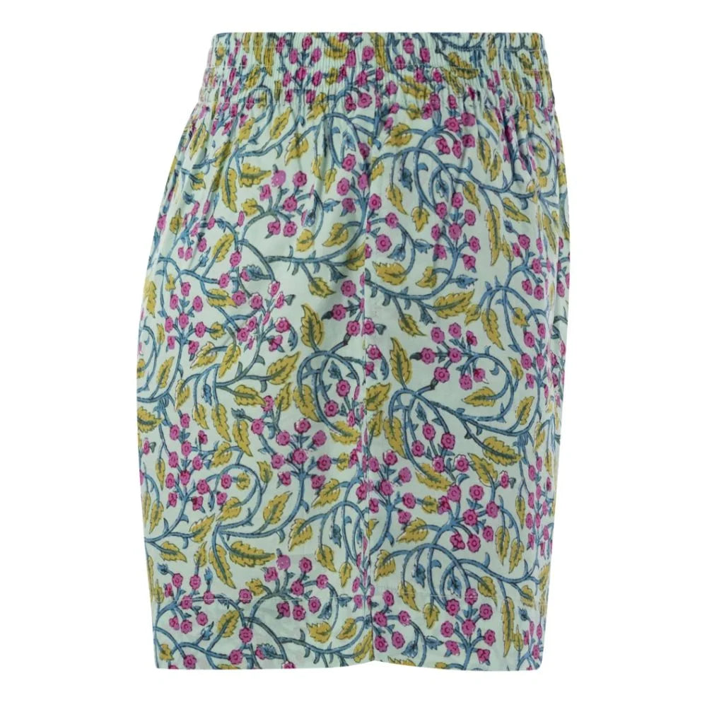 MC2 Saint Barth Green Cotton Short - Shorts