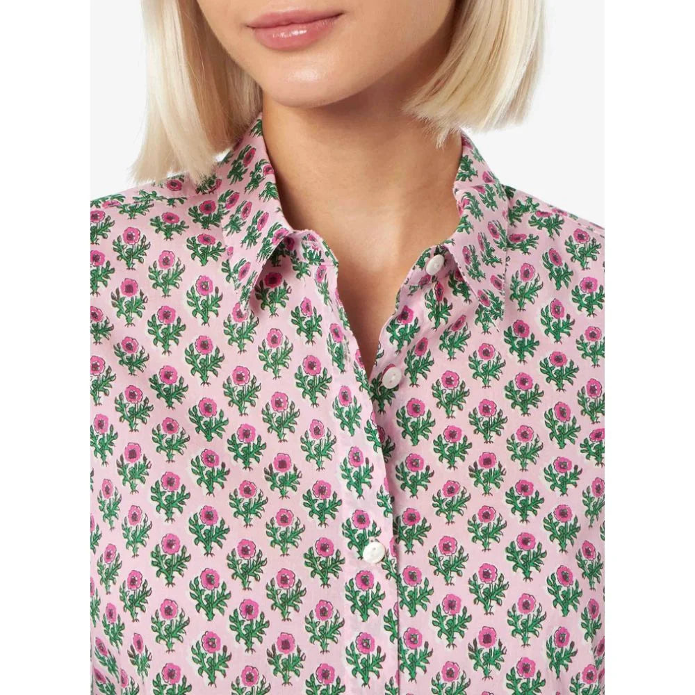 MC2 Saint Barth Pink Cotton Shirt - L - Shirts