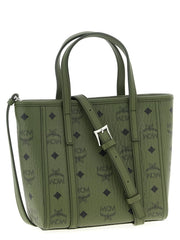 Borsa tote MCM in polietilene bicolore