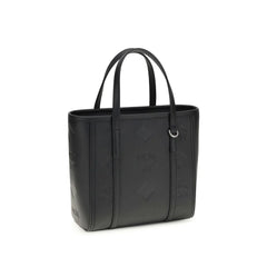 Sac bandoulière Bos Taurus en cuir de veau noir MCM