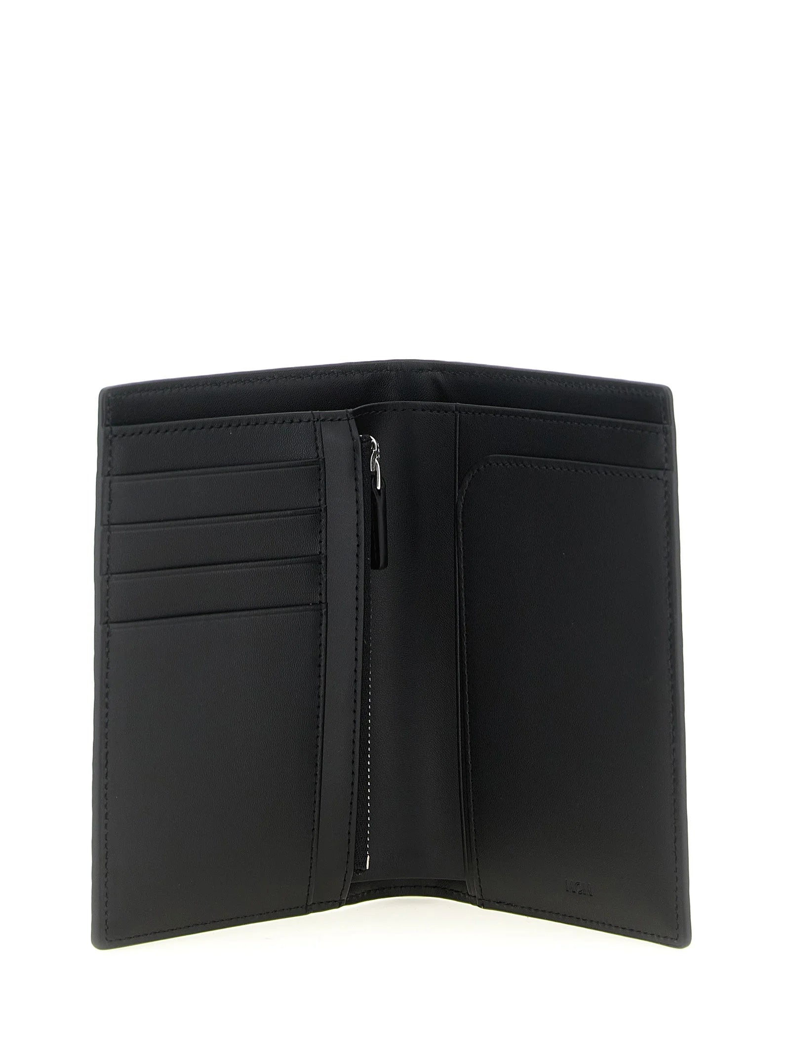 MCM Black Polyethylene Wallet