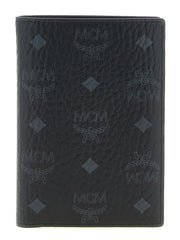 MCM Black Polyethylene Wallet