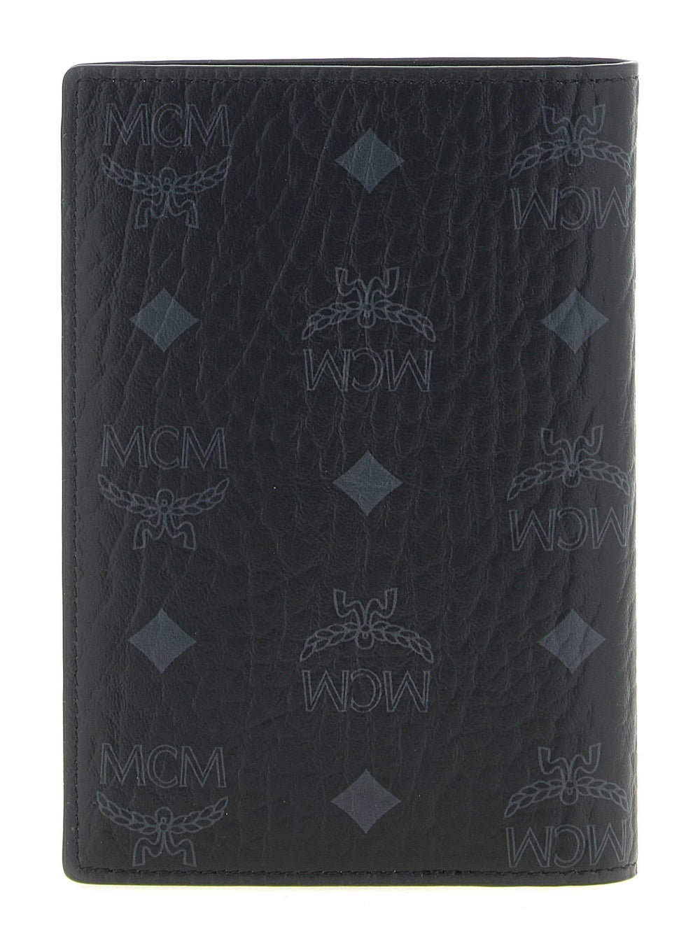 MCM Black Polyethylene Wallet