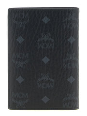 MCM Black Polyethylene Wallet