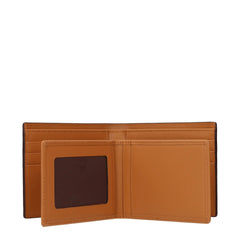 MCM Brown Fabric Wallet