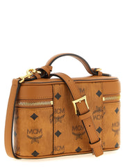 MCM Brown Polyethylene Handbag