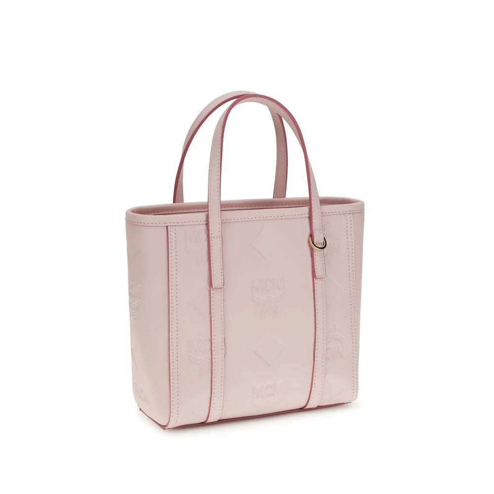 MCM Wielościenna torebka na ramię z skóry Bos Taurus