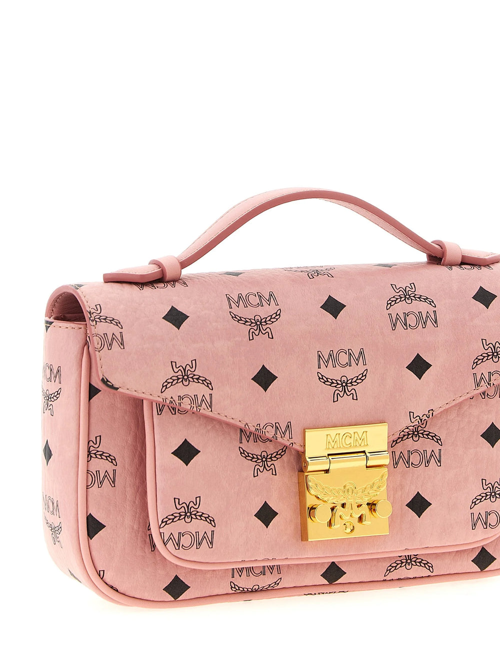 Bolso bandolera MCM multicolor de polietileno
