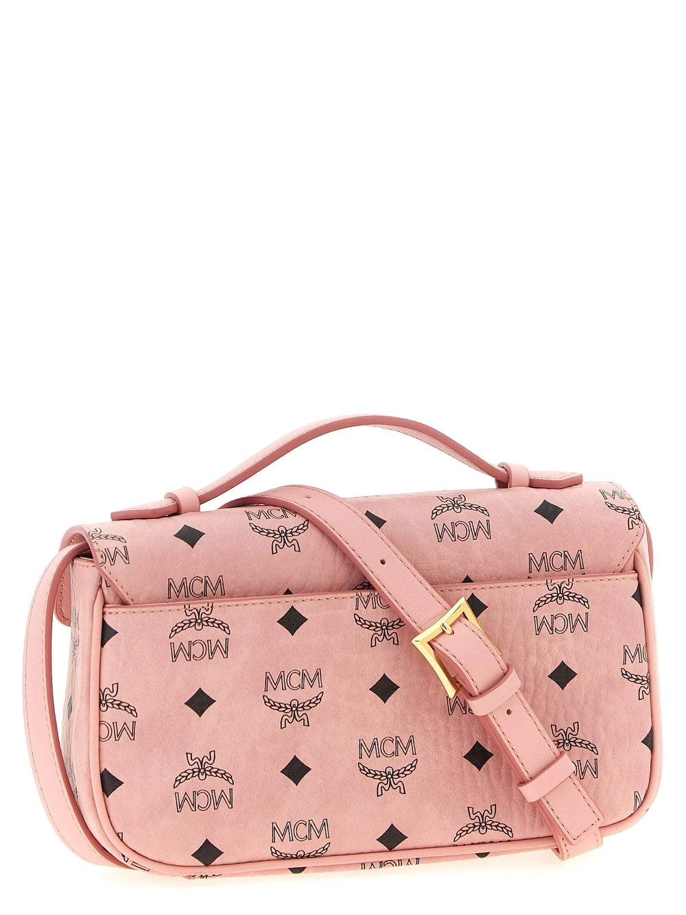 Bolso bandolera MCM multicolor de polietileno