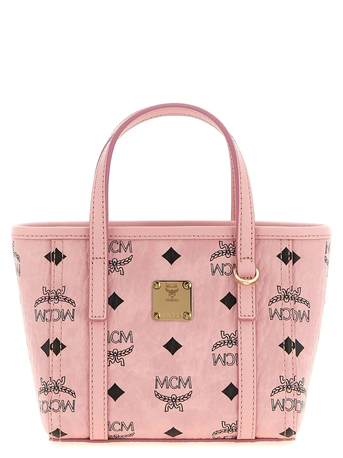Bolso tote MCM de polietileno multicolor