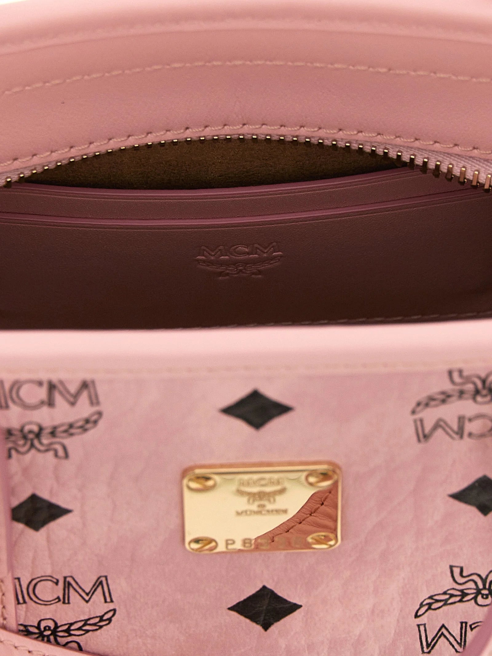 Bolso tote MCM de polietileno multicolor