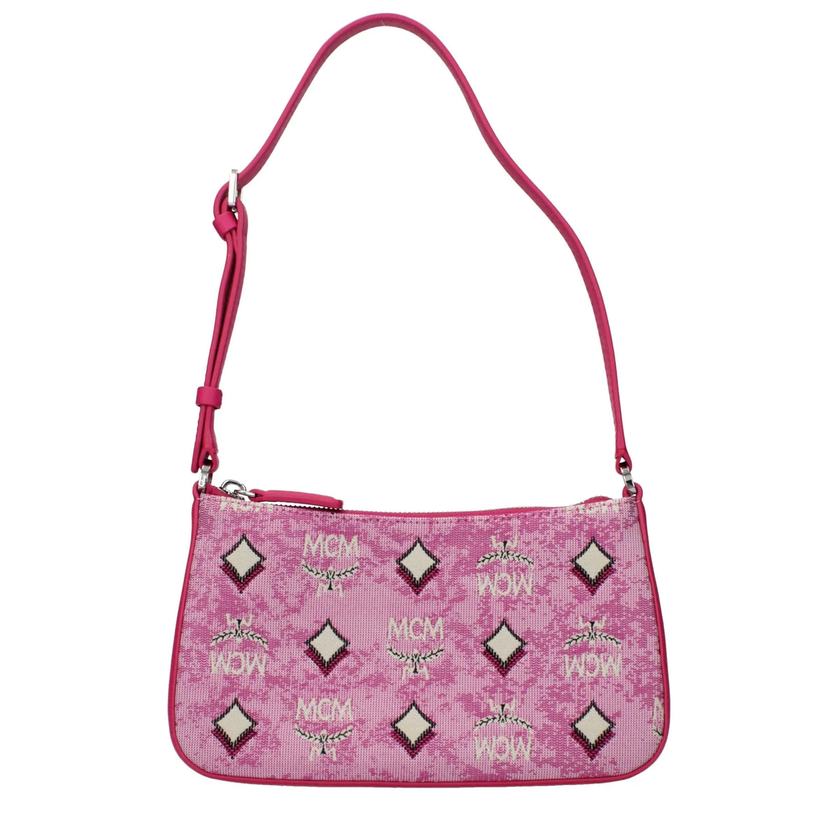MCM pink anyag keresztváltáska
