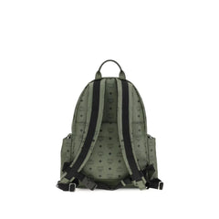 MCM Printed canvas Stark Backpack