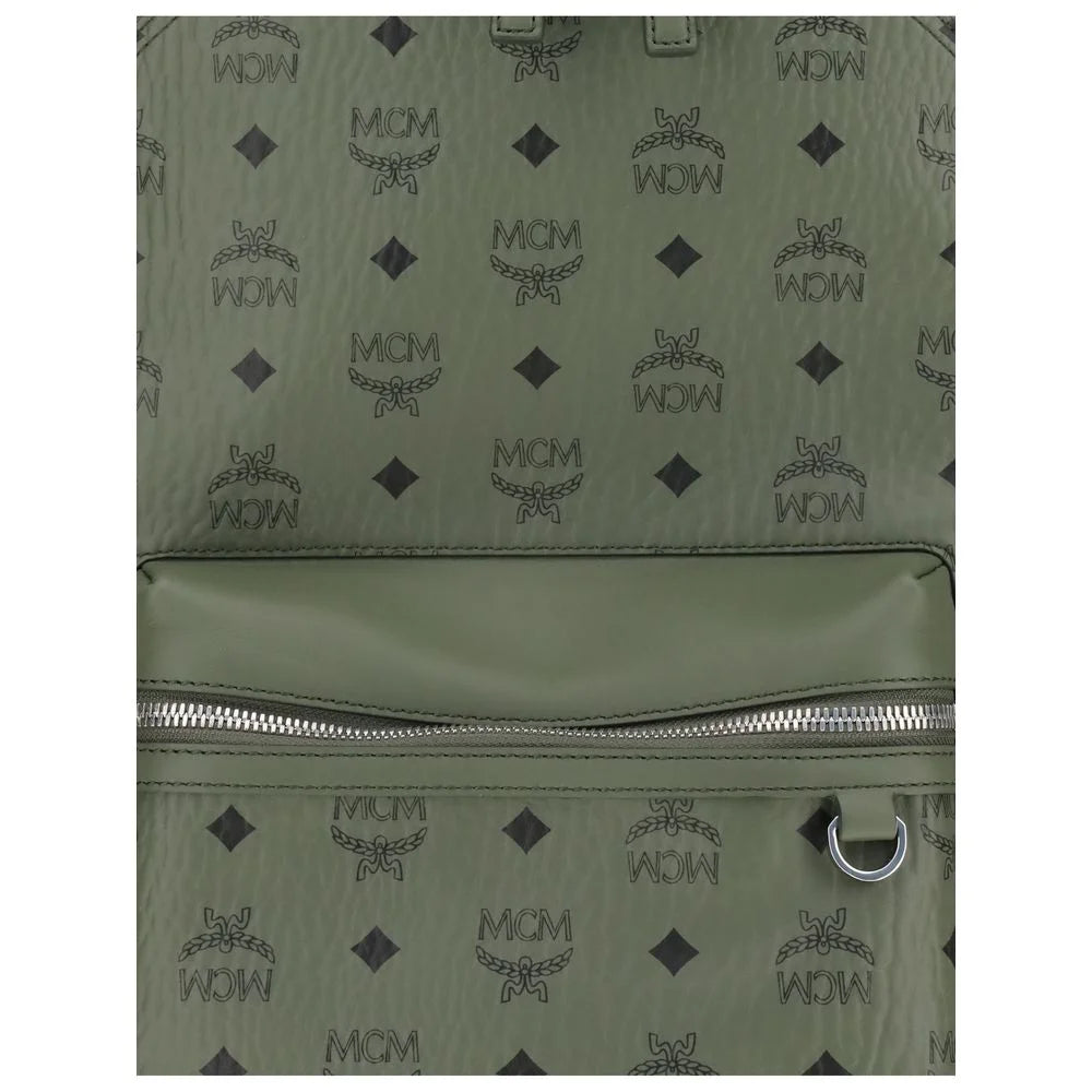 MCM Printed canvas Stark Backpack