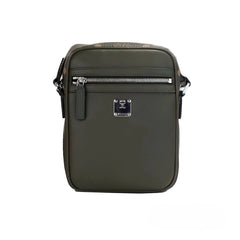 MCM Visetos Leather Camera Crossbody Bag