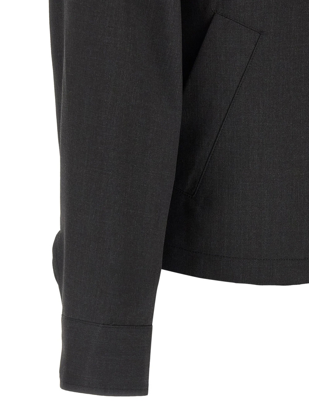 MFPEN Gray Wool Full-Length Jacket - M