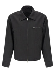 MFPEN Gray Wool Full-Length Jacket - M