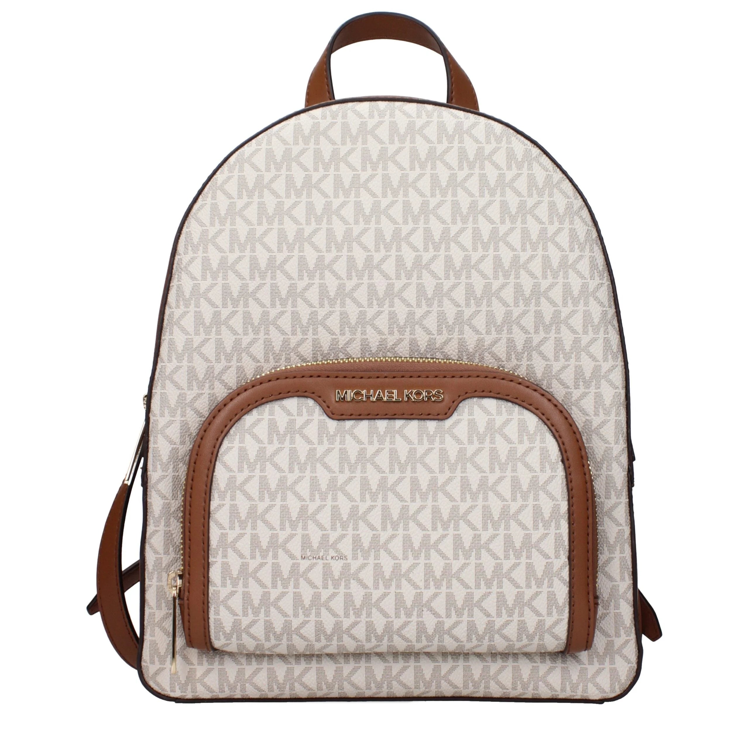Michael Kors Beige Fabric Backpacks
