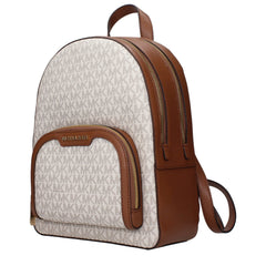 Michael Kors Beige Fabric Backpacks