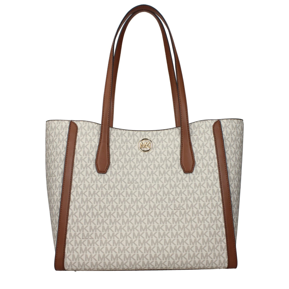 Michael Kors Beige Fabric Shoulder Bag