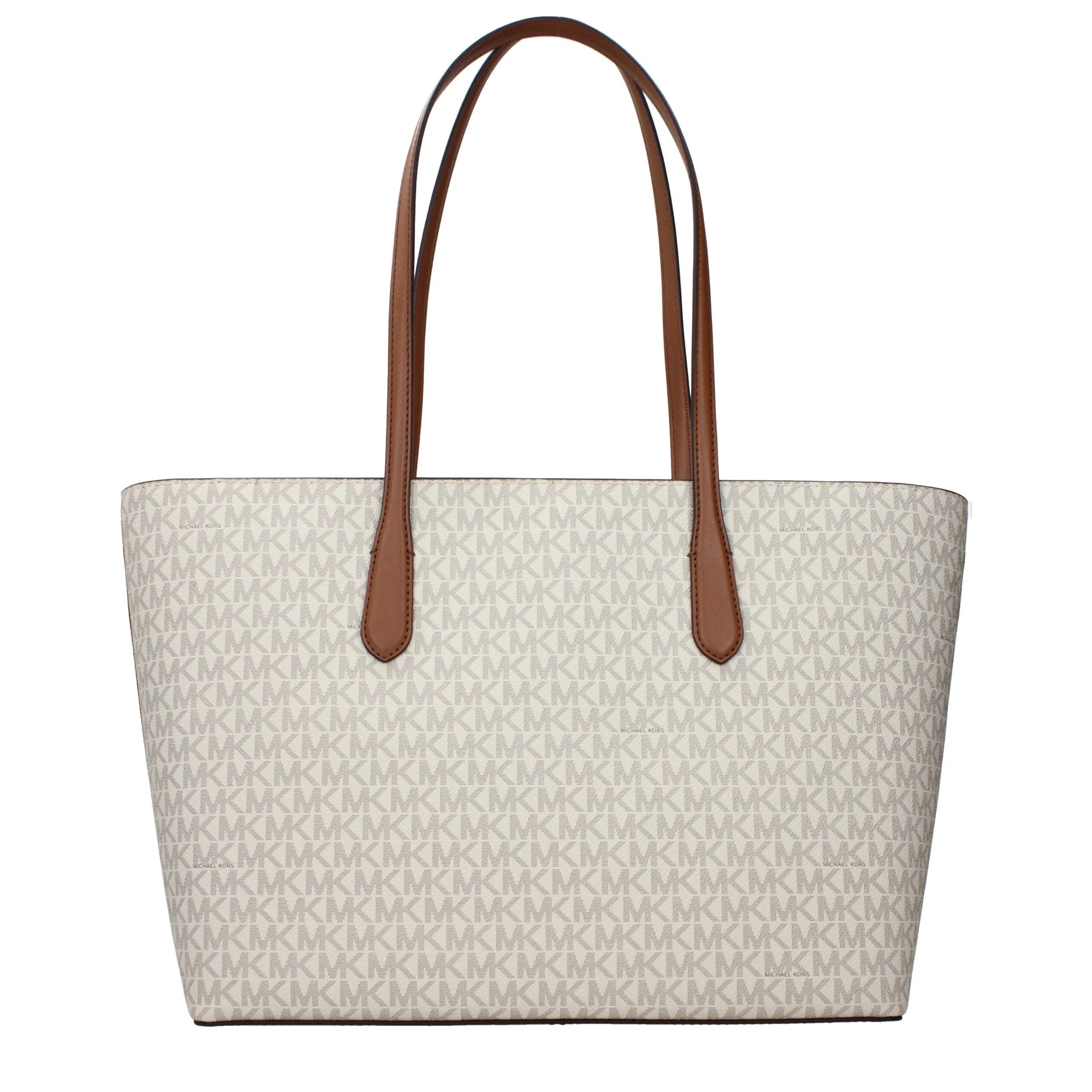Michael Kors Beige Fabric Shoulder Bags