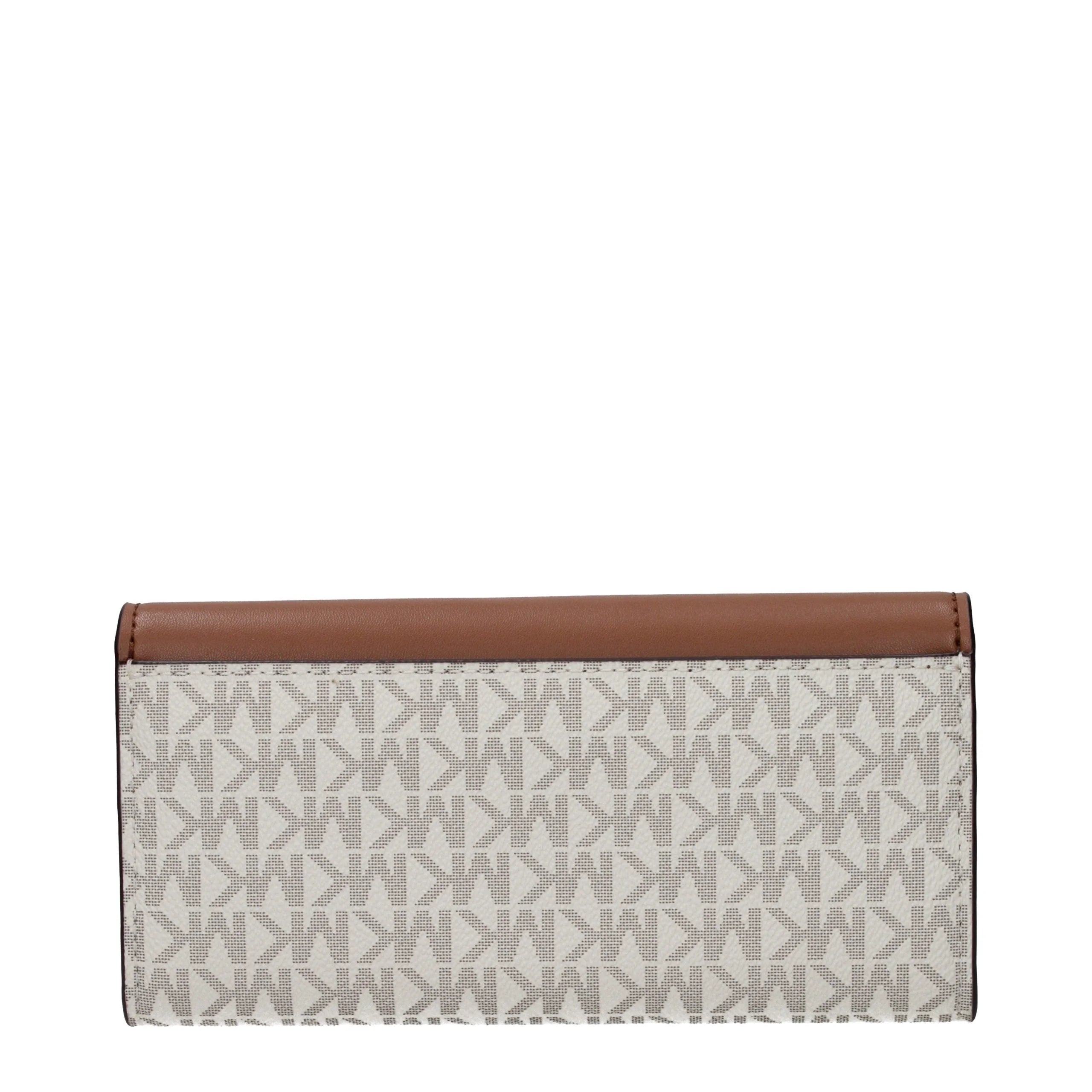 Michael Kors Beige Fabric Wallet