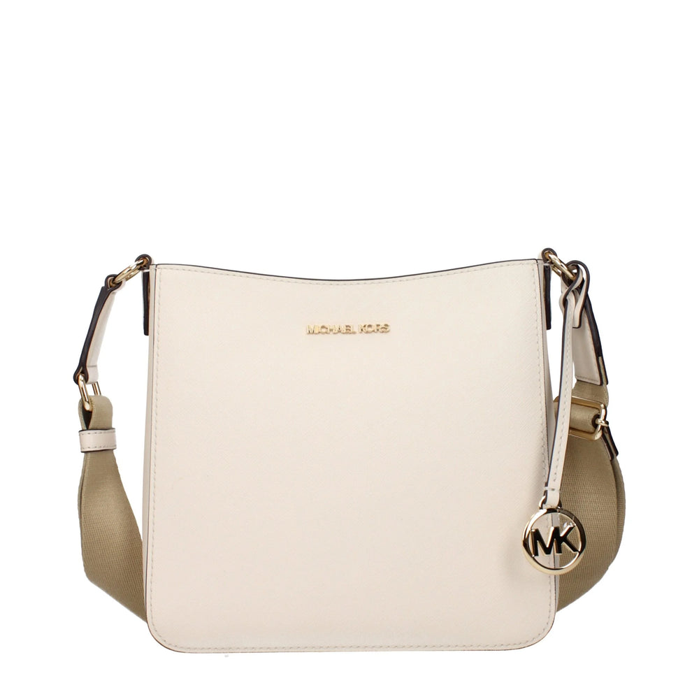 Michael Kors Beige Leather Shoulder Bags