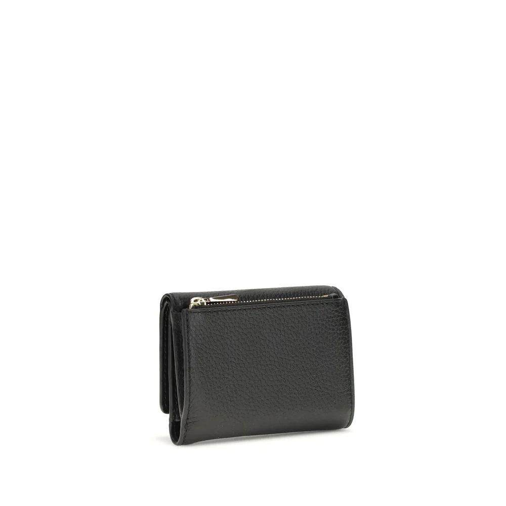 Michael Kors Black Calf Leather Bos Taurus Wallet