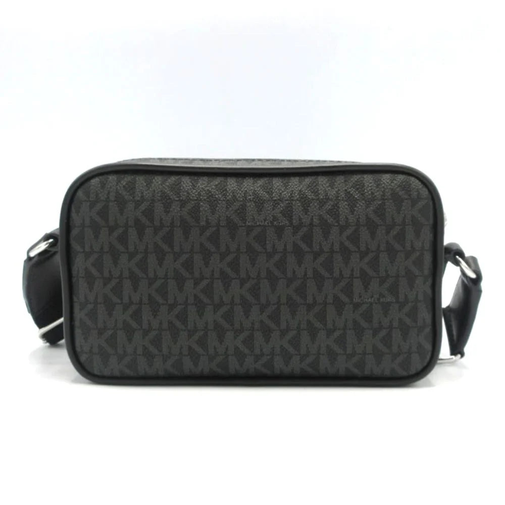 Michael Kors Black Canvas Crossbody Bag
