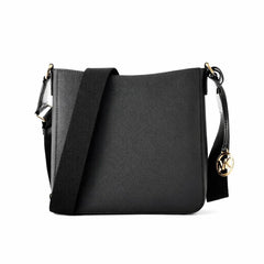 Michael Kors Black Canvas Crossbody Bag