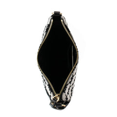 Michael Kors Black Canvas Crossbody Bag