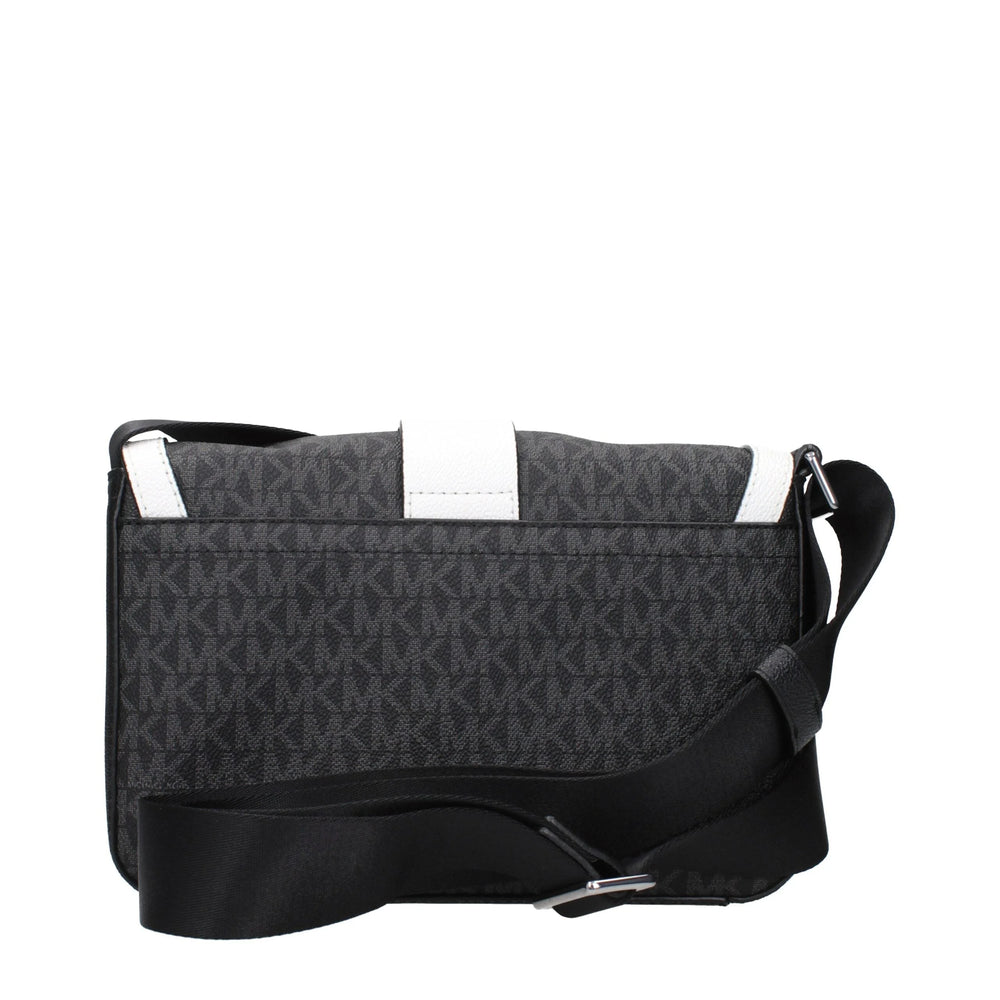 Michael Kors Black Fabric Crossbody Bags