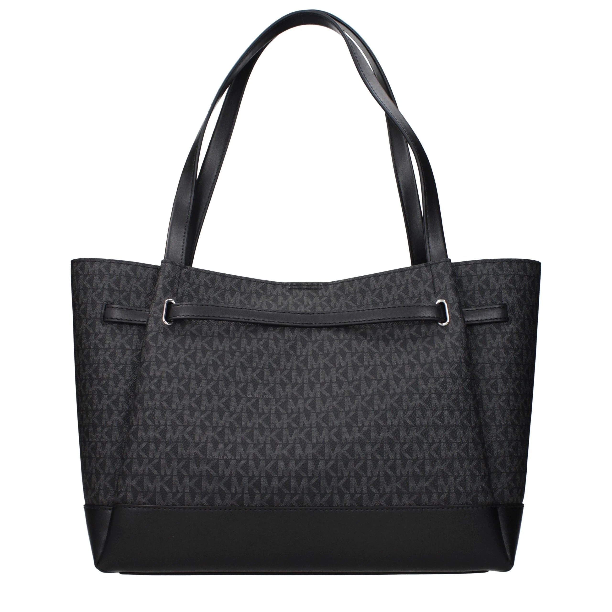 Michael Kors Black Fabric Shoulder Bags