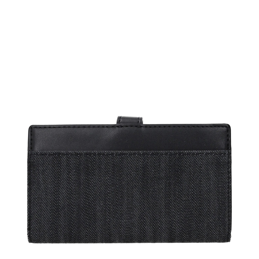Michael Kors Black Fabric Wallet