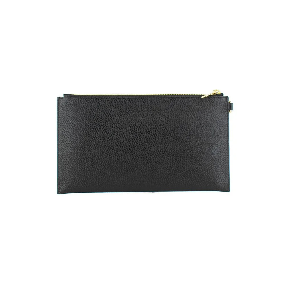 Michael Kors Black Leather Clutch Bag
