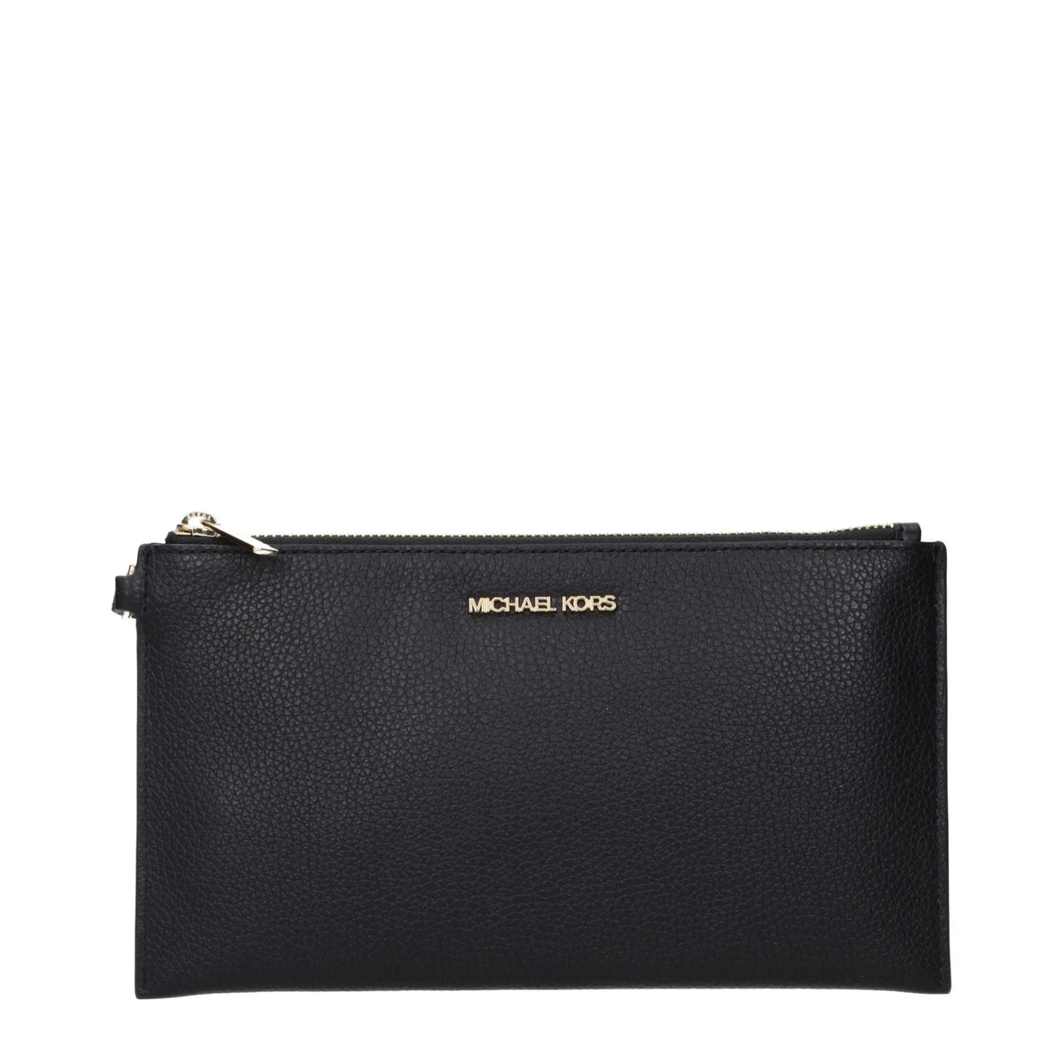 Michael Kors Black Leather Clutch Bags