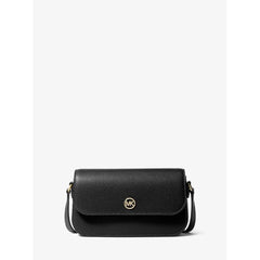 Michael Kors Black Leather Crossbody Bag